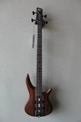 94387295764836598356134 Ibanez Brand New Premium Sr1350 Four String Bass Guitar - Dual Mocha Burst Flat