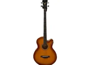 Ro1070668 Ibanez Abe5e 4 String Bass With Case
