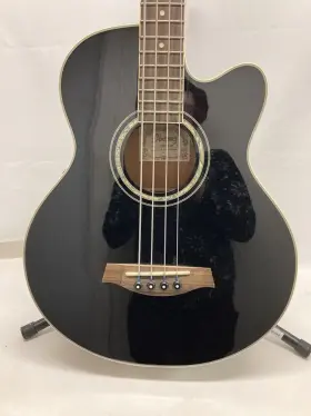 Aeb10e-bk Ibanez Acoustic Electric Bass
