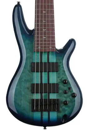 Anb306 Ibanez Adam Nitti Signature Premium Bass Guitar - Blue Burst