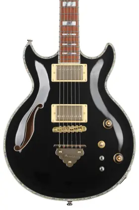 Ar520hbk Ibanez Standard Ar520h Hollowbody Electric Guitar - Black