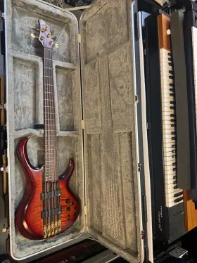 Btb1905 Ibanez Premium 5 String Bass Guitar Active Pickup With Case Armens