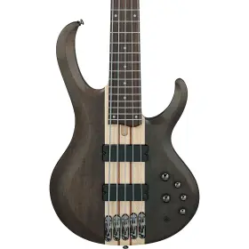 Btb605tgf Ibanez Btb605 Btb Standard 5-string Electric Bass - Transparent Gray Flat