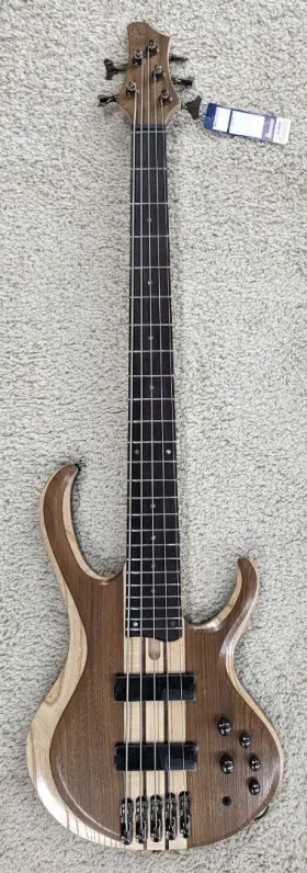 Btb745ntl Ibanez Model 5-string Bass Guitar Low Gloss Natural