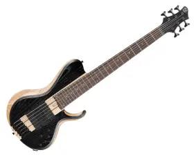 Btb866scwkl Ibanez Used Btb Bass Workshop 6-string - Weathered Black