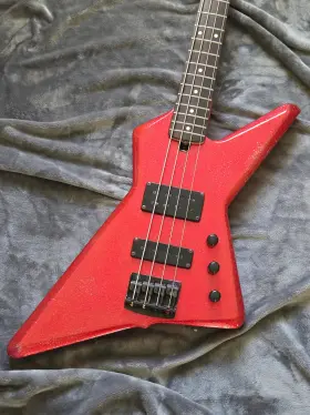 Db700 Ibanez 1984 Destroyer 4 String Vintage Japan Bass Custom Red Sparkle Ohsc