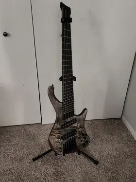 Ehb1506msbif Ibanez Ehd Headless 6-string Electric Bass Guitar - Black