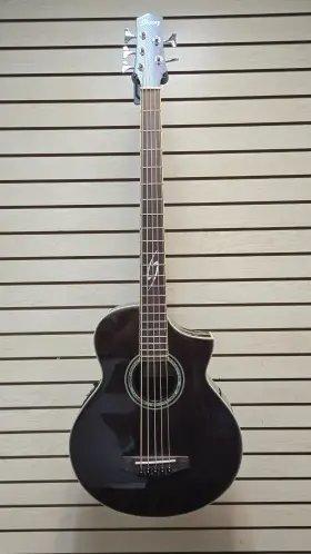 Ewb205wne-nt1201 Ibanez 5-string Acoustic Electric Bass Guitar Exotic Woods
