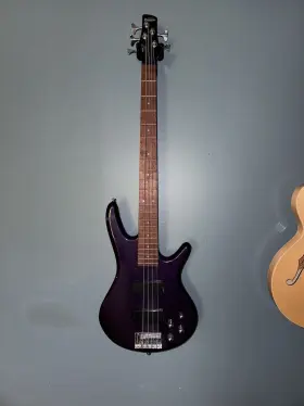 Grs205 Ibanez Purple 5 String Bass Guitar