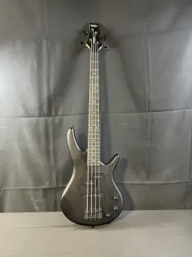 Gsrm20bwk Ibanez Mikro Bass Guitar Weathered Black Used