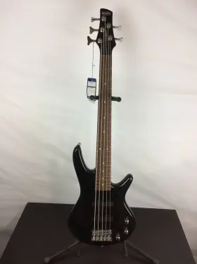 Gsrm25bk Ibanez Excellent Gsrm25 Mikro Short-scale 5-string Bass Guitar Purpleheart Fing