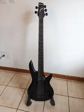 Gwb35 Ibanez Gary Willis Signature Fretless Electric Bass Guitar - Black