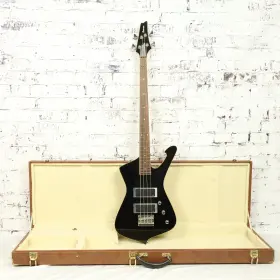 Icb300 Ibanez Iceman Electric Bass Guitar With Custom Hard Case