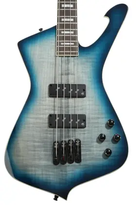 Icb720fmcbs Ibanez Iceman Icb720fm Electric Bass Guitar - Cosmic Blue Starburst