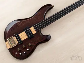 Mc940 Ibanez 1982 Musician Ds Vintage Neck Through Fretless Pj Bass With Case
