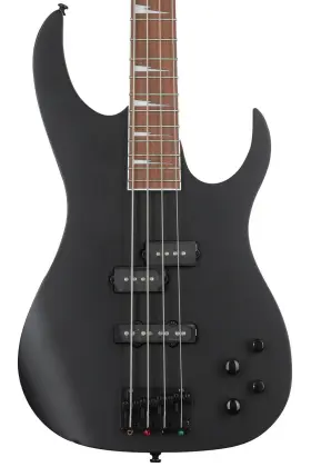 Rgb300bkf Ibanez Standard Rgb300 Bass Guitar - Black Flat