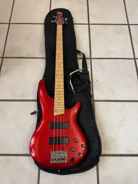 Ibanez Sr-300m-n427 Used Sr300m Red Electric Bass
