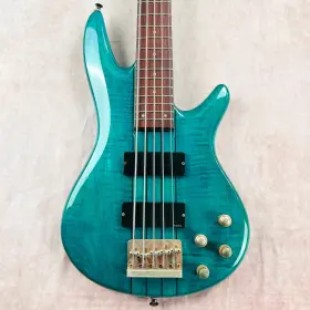 Sr1205 Ibanez Soundgear 5-string Bass 1994 - Transparent Turquoise