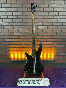 Sr300l-0310-u Ibanez Sr300l Left-handed Electric Bass - Metallic Galaxy Black