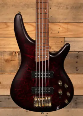 Sr305edxwzm Ibanez Sr305edx 5-string Bass Wine Red Frozen Matte