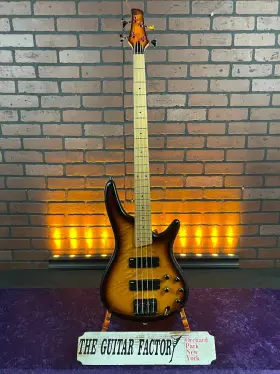 Sr370m-0701-u Ibanez 2012 Sr370m 4 String Electric Bass Guitar Maple Neck