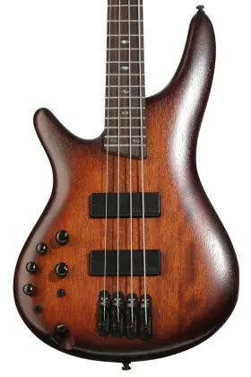 Sr500almhl Ibanez Standard Sr500al Left-handed Electric Bass Guitar - Mahogany Brown Burst
