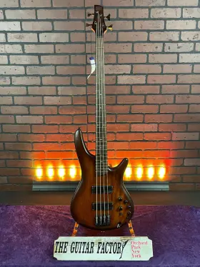 Sr500amhl-b1 Ibanez Standard Sr500a Electric Bass Guitar Mahogany Brown Burst Low Gloss