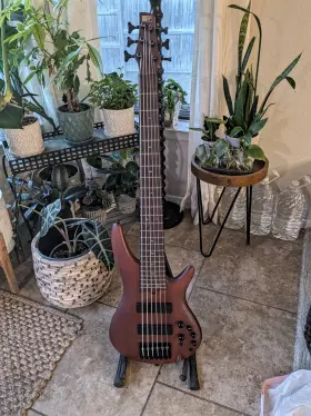 Sr506ebm Ibanez Electric Bass Guitar - Brown Mahogany