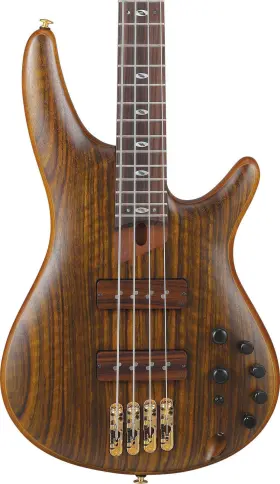 Sr5500mhf Ibanez Prestige Sr5500 Bass Guitar - Mocha Flat