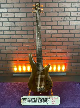 Sr5506mhf-op Ibanez Sr5506 Mhf Prestige 6 String Electric Bass. Mocha Flat With Case