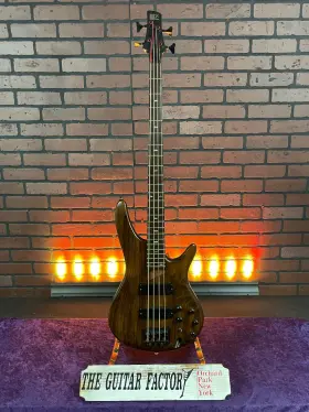 Ibanez Sr600-0602-u 2009 Sr600 4-string Electric Bass With Bartolini Pickups. Natural Brown