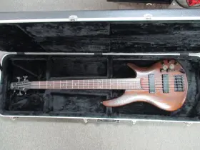 Ibanez Sr605 5-string Electric Bass Guitar Root Beer Metallic With Case