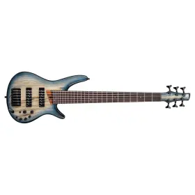 Sr606ectf Ibanez Sr606e Sr Series 6-string Bass Rosewood Cosmic Blue Starburst Flat