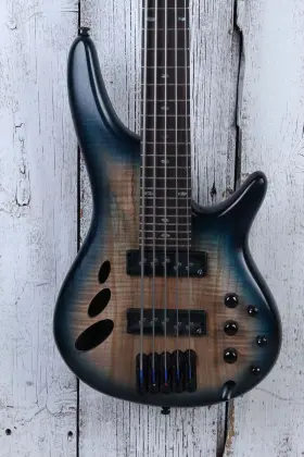 Srd905 Ibanez 5 String Electric Bass Guitar Cosmic Blue Starburst Low Gloss
