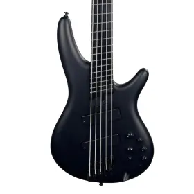 Srms625ex Ibanez Iron Label 5-string Multi-scale Bass Flat Black Used