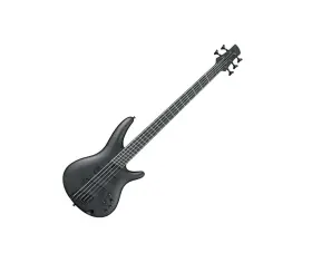 Srms625exbkf Ibanez Used Sr Iron Label 5 String Electric Bass Multiscale Black Flat