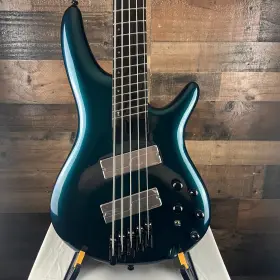 Srms725 Ibanez Bass Workshop Multiscale Blue Chameleon Free Ship 226
