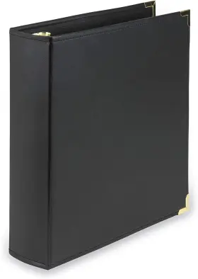 15160  Inc. Classic Collection Leather 3 Ring Binder Executive Presentation Portfolio 2 In