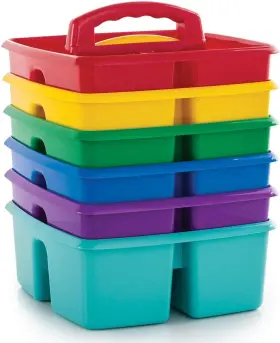 00940u06c Industries Corp. Classroom Caddy 9.25 X 5.25 Inches Assorted Colors Color Assortment Wi
