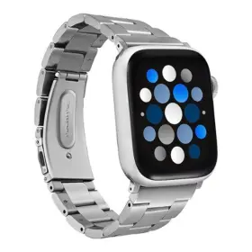 Insignia 600603302428 - Stainless Steel Link Band Apple Watch 44mm 45mm 46mm Series 10 An