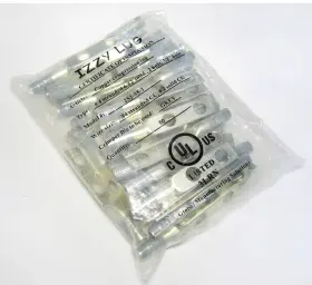2s2-38-1 Izzy - Global Manufacturing Solutions New Pack Of 50 Lugs Grey Compression Lug #4 Stranded Cu #2 Solid