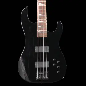 0149020302 Jackson Cmg Concert Bass Gloss Black Made In Japan Gig Bag