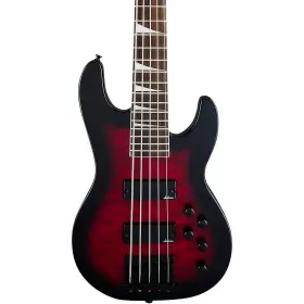 Js3vq Jackson 197881271923 Js Concert Bass 5-string Transparent Red Burst Rf