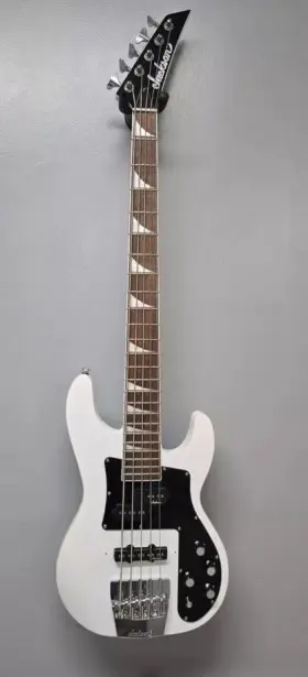 2916655576 Jackson Used X Series Concert Bass Cbxnt Dx V - Snow White With Laurel Fb