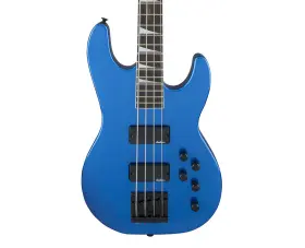 2919016554 Jackson Used Js Series Concert Bass Js3 - Metallic Blue With Amaranth Fb