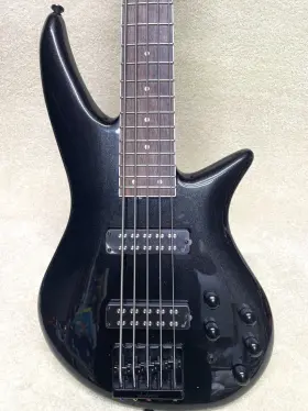 2919704503 Jackson X Series Spectra 5-string Bass Sbx V - Pearl Black Mfg. 03-2023 Mint