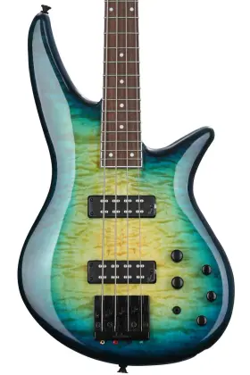 2919904586 Jackson X Series Spectra Bass Sbxq Iv - Amber Blue Burst
