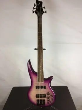 2919914592 Jackson Excellent Js3q Spectra 5-string Bass Guitar Laurel Fingerboard Purple