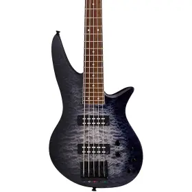 2919924585 Jackson X Series Spectra Bass Sbxq V Transparent Black Burst