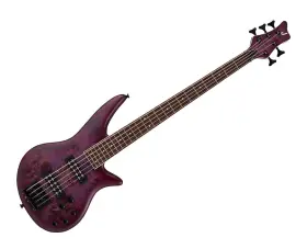 2919924592 Jackson Used X Series Spectra Bass Sbxp V - Transparent Purple Burst With Laurel Fb